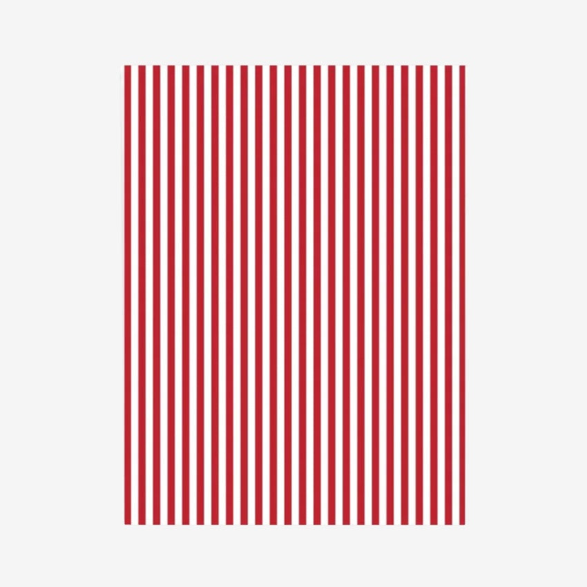 Tea Towel | French Nautical Red Stripe