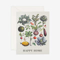 The Father Rabbit Happy Home Gift Card on a blank background