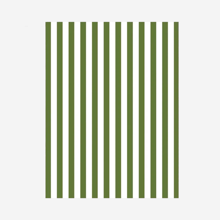 Tea Towel | Olive Stripe