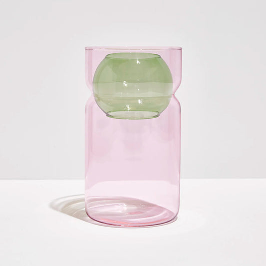 Balance Vase | Pink + Green