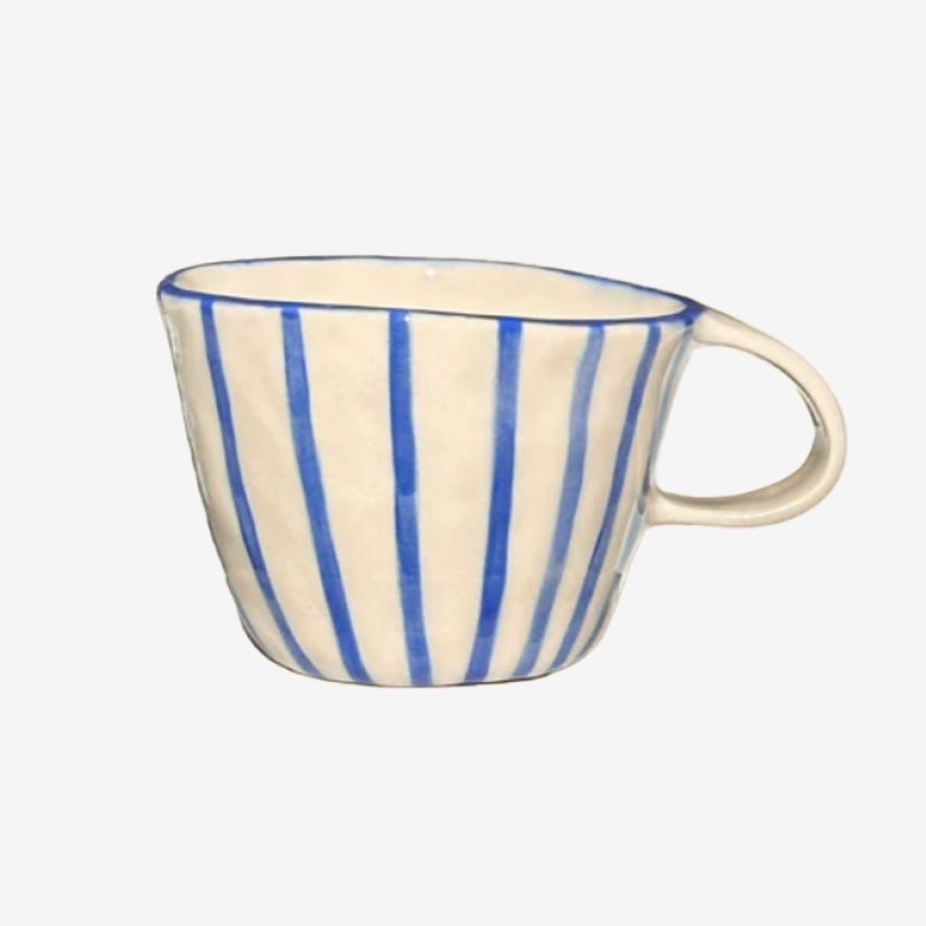 Small Mug | Blue Stripes