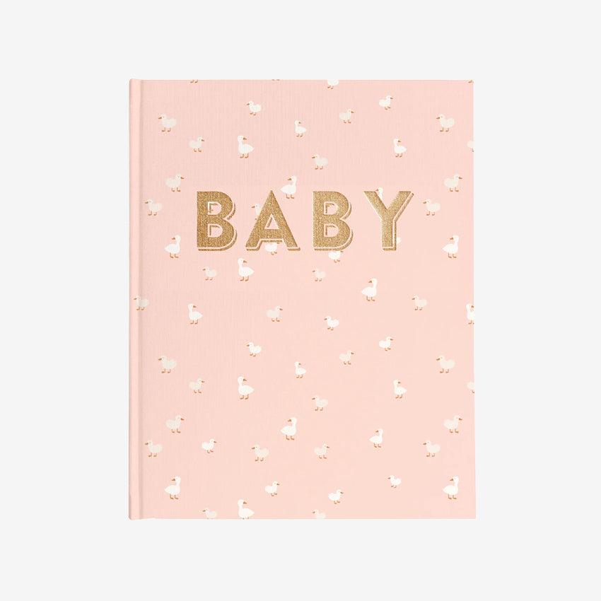 Baby Book | Pink Ducks
