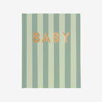 Baby Book | Sage Stripe
