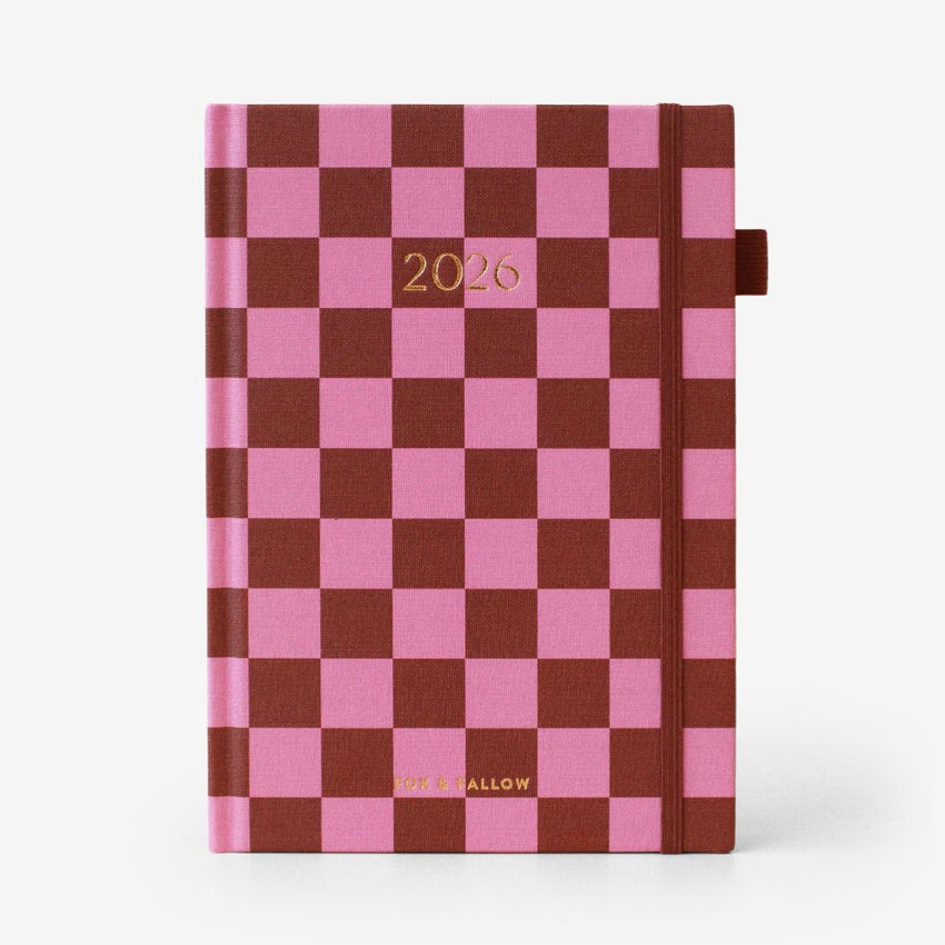 2026 A5 Horizontal Planner | Cherry Check