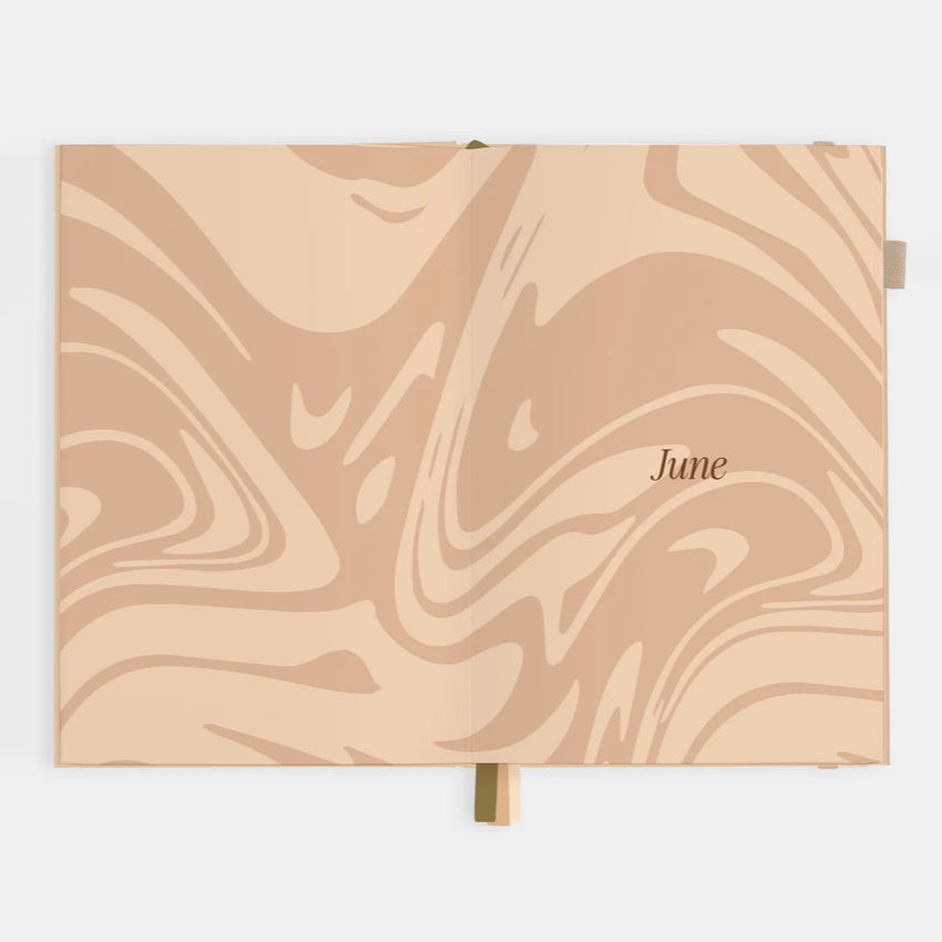 2026 A5 Horizontal Planner | Taupe