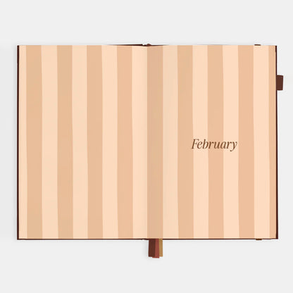 2026 A5 Vertical Planner | Chocolate