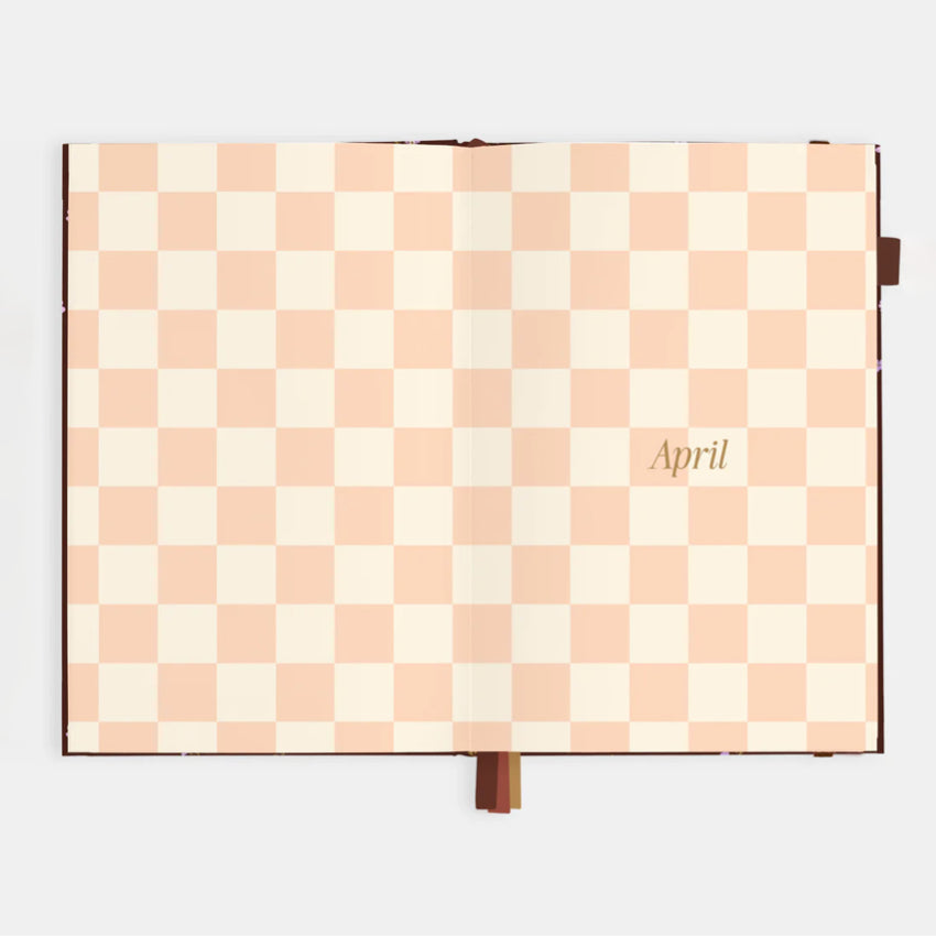 2026 A5 Vertical Planner | Wisteria