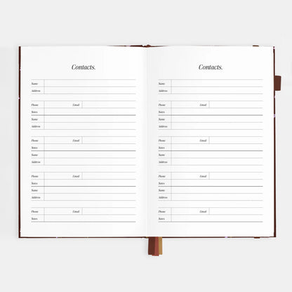 2026 A5 Vertical Planner | Wisteria