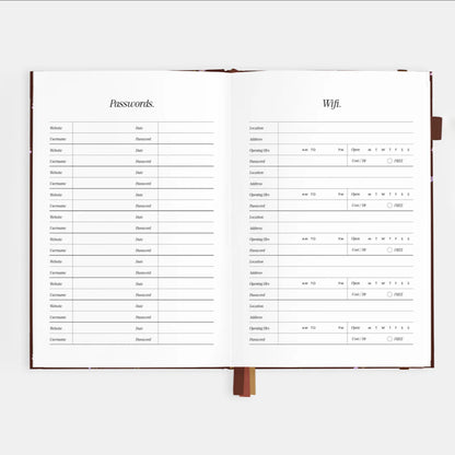 2026 A4 Academic Vertical Planner | Raspberry