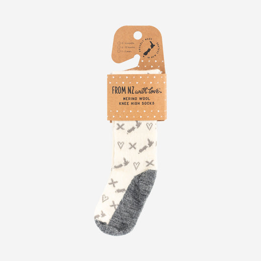 Socks | NZ Grey & White