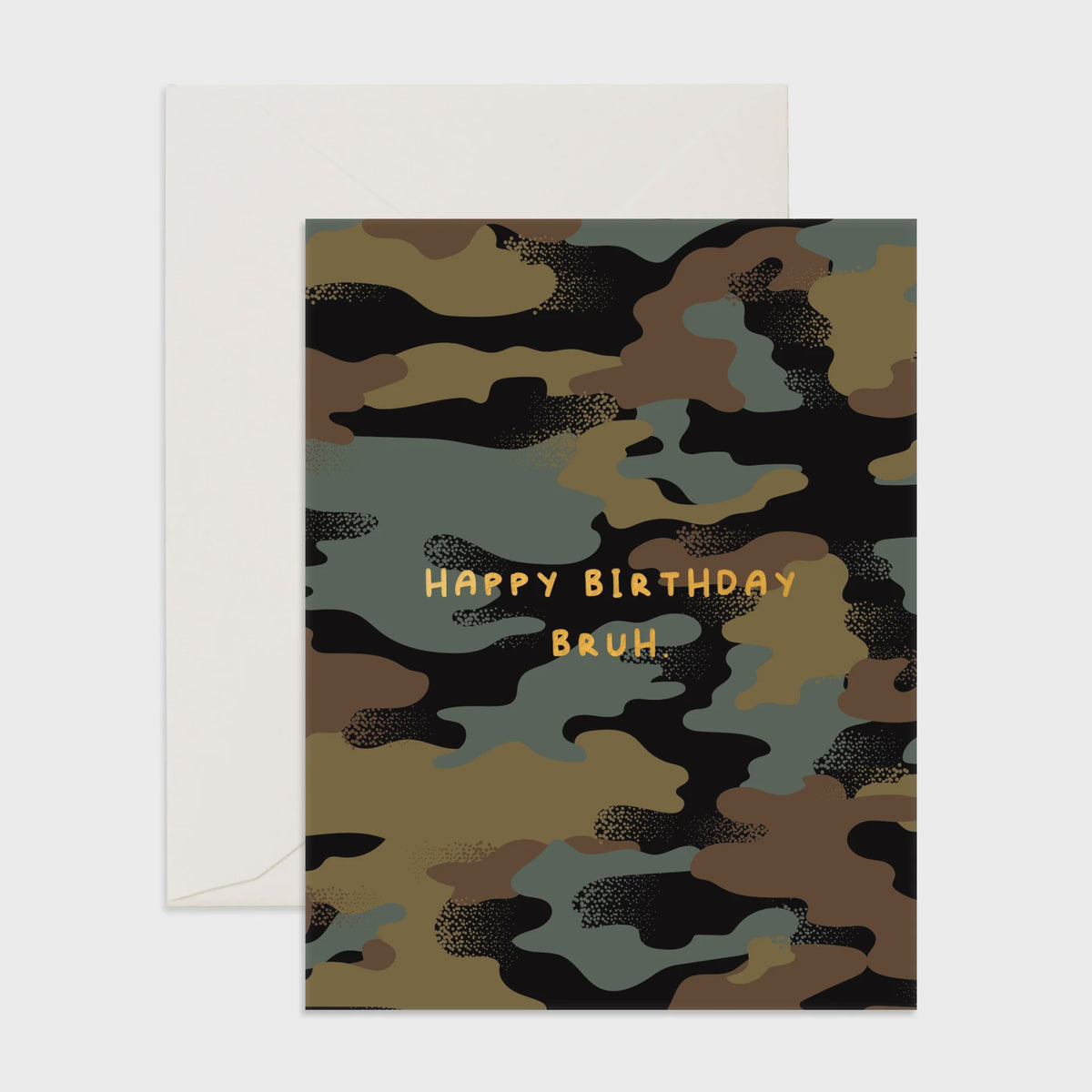 Gift Card | Happy Birthday Bruh Camo