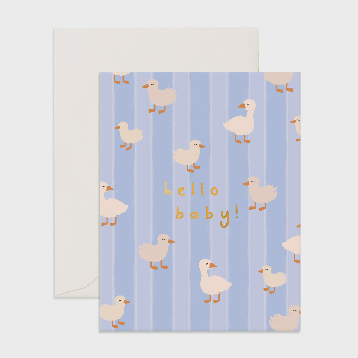 Gift Card | Hello Baby Ducks Blue
