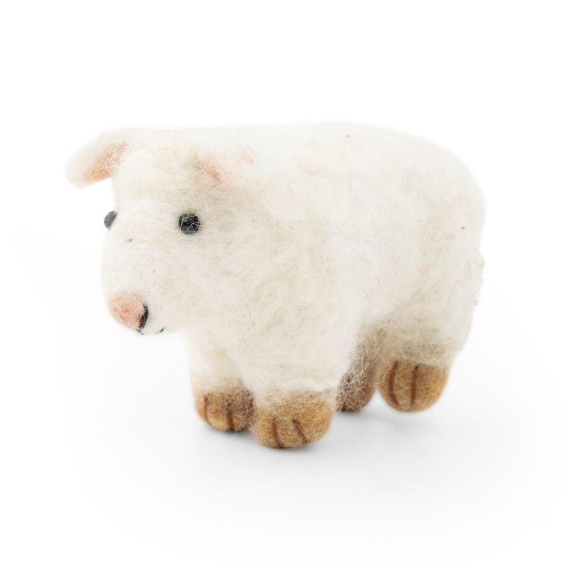 Handmade Felt Sheep