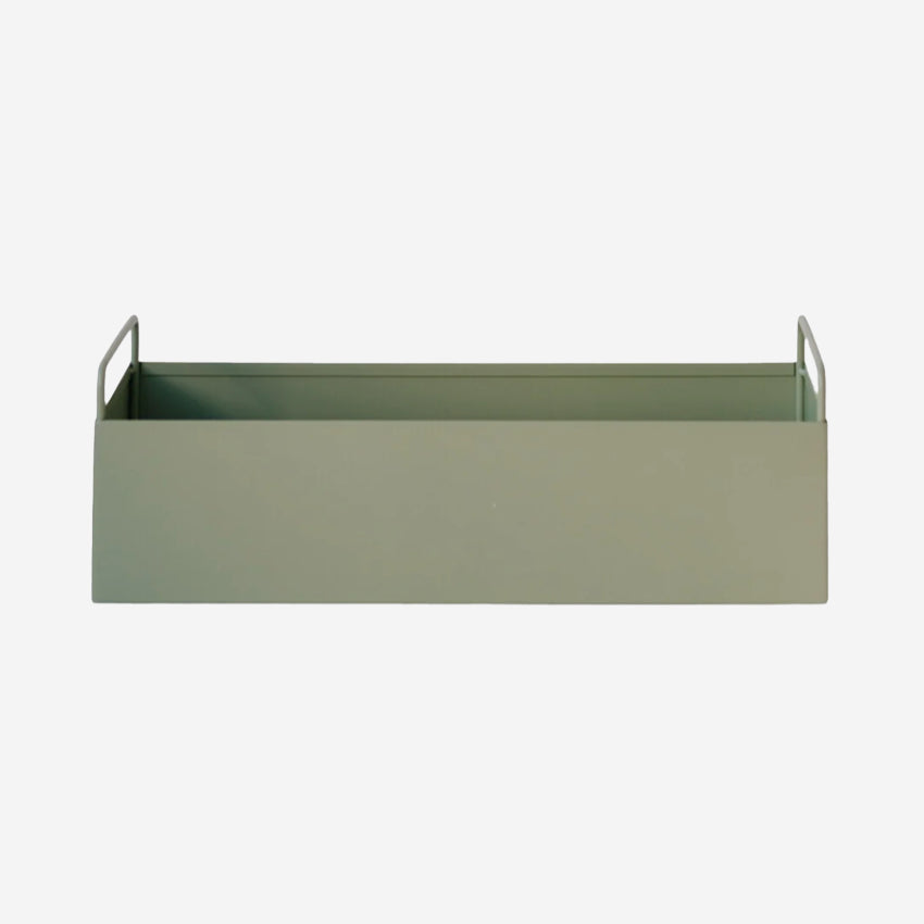 Metal Planter Box | Sage Green