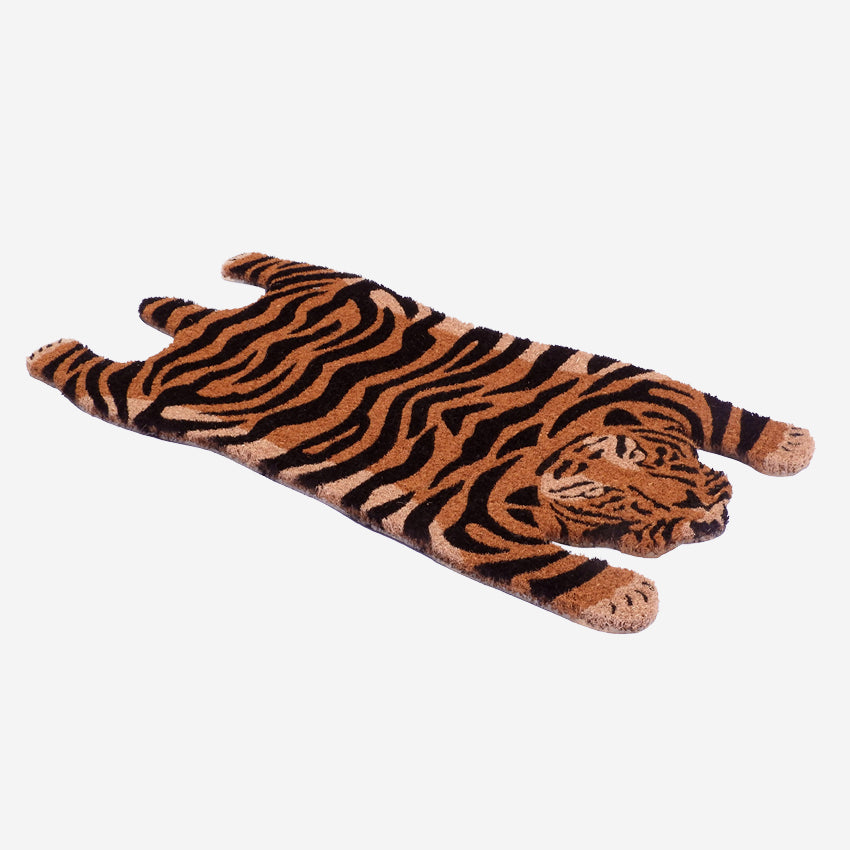 Sleeping Tiger Door Mat