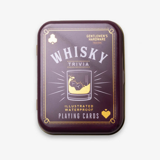 Whiskey Trivia Playing Cards