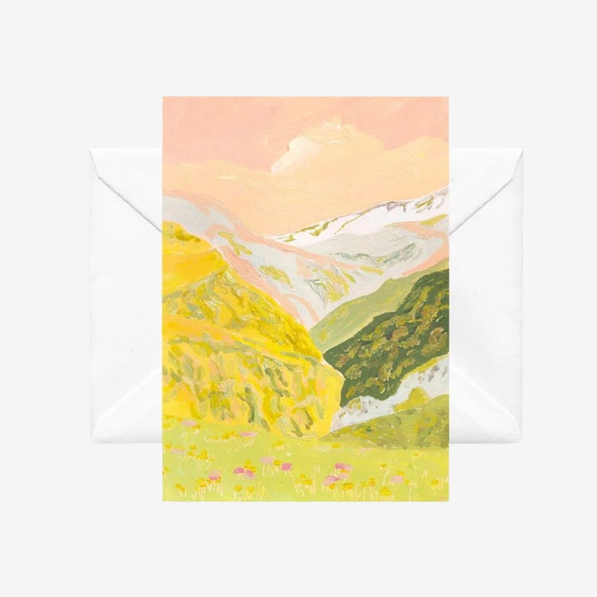 Card | Pastel Mountains