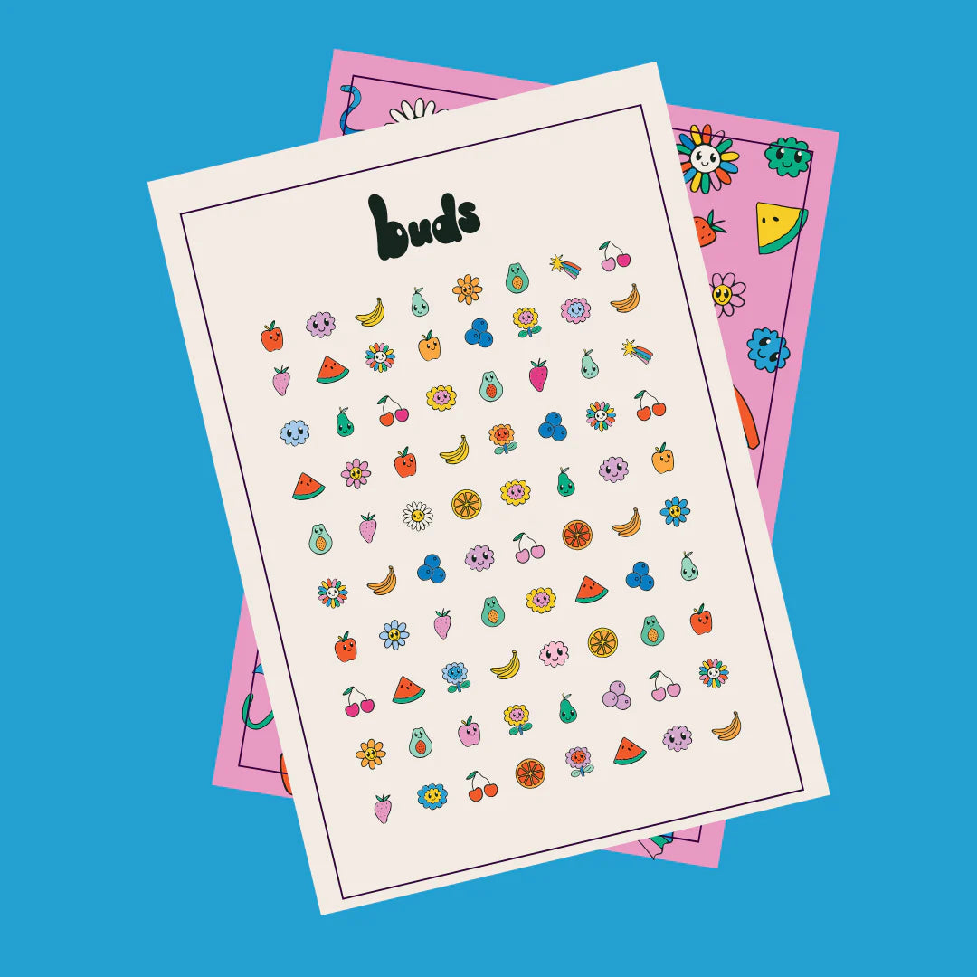 Buds Nail Stickers