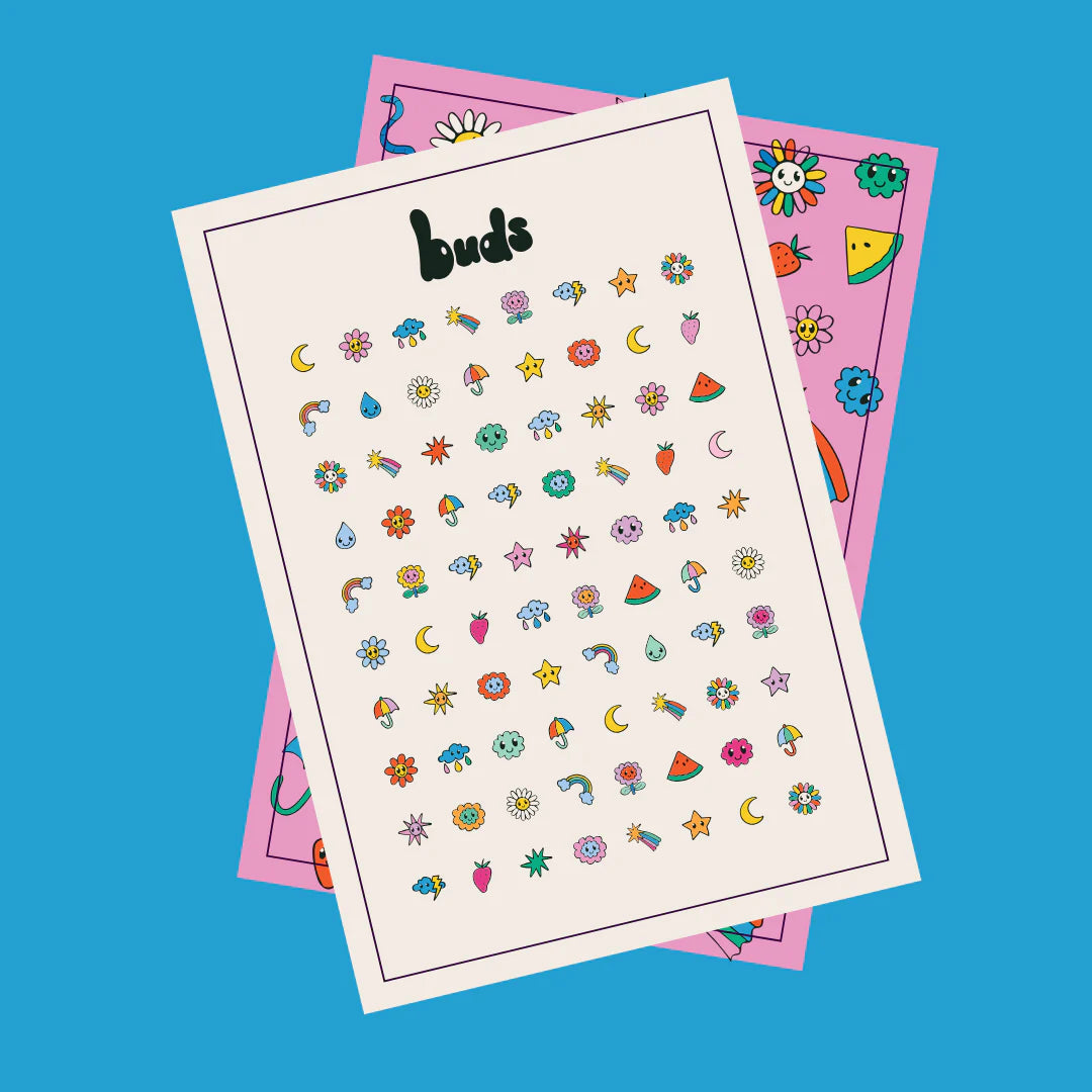 Buds Nail Stickers