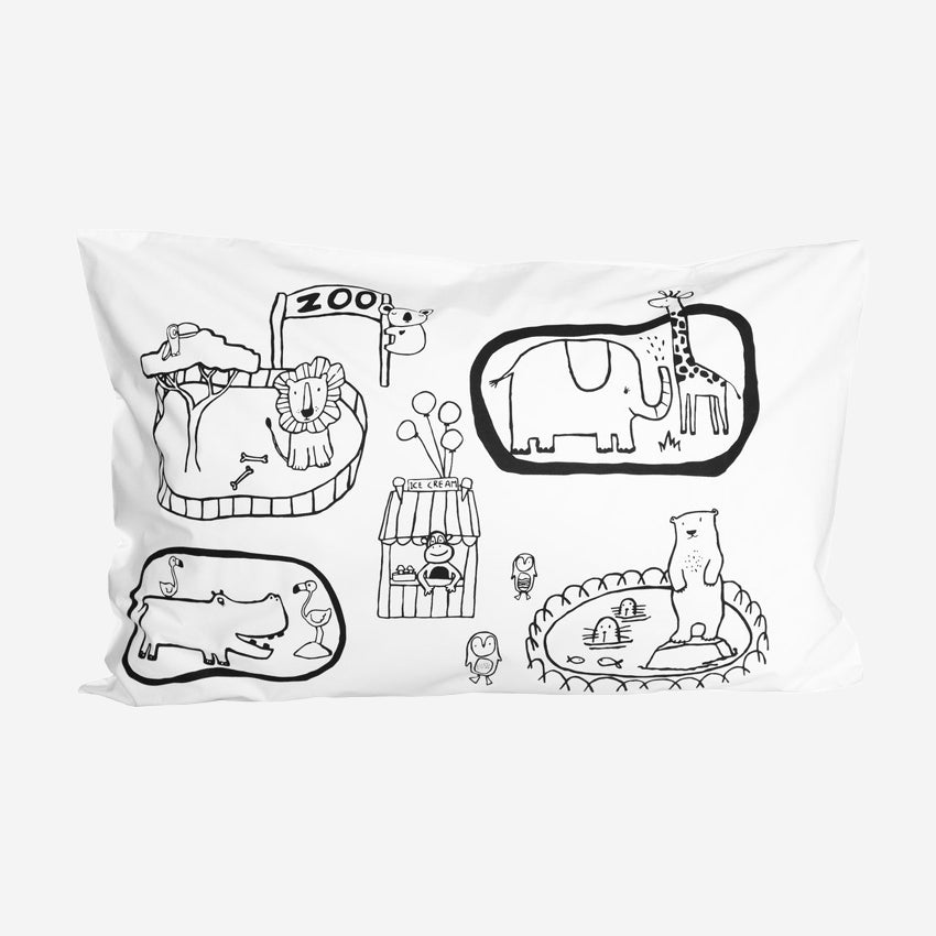 Zoo World Pillowcase