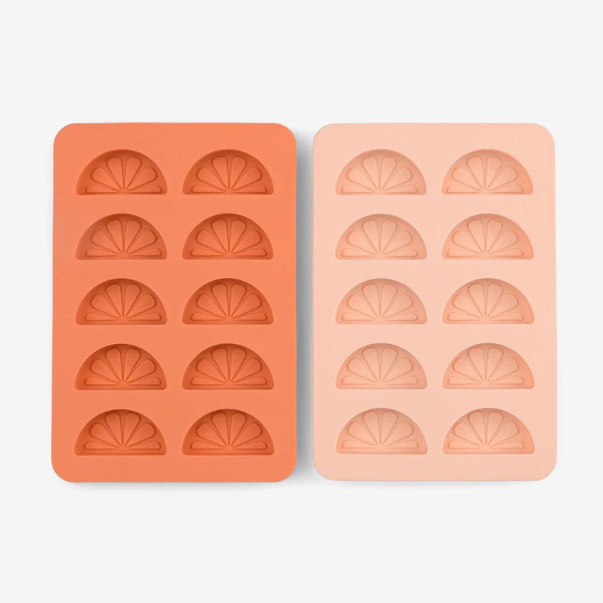 The Dotty Citrus Wedge Ice Trays