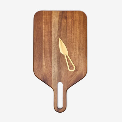 The Garth Cheese Board & Knife Set