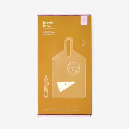 The Garth Cheese Board & Knife Set