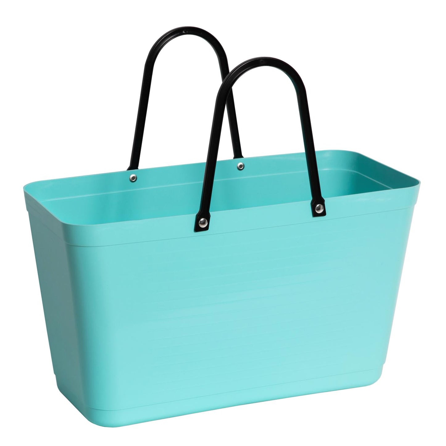 The large Hinza Bag in Aqua on a white background.