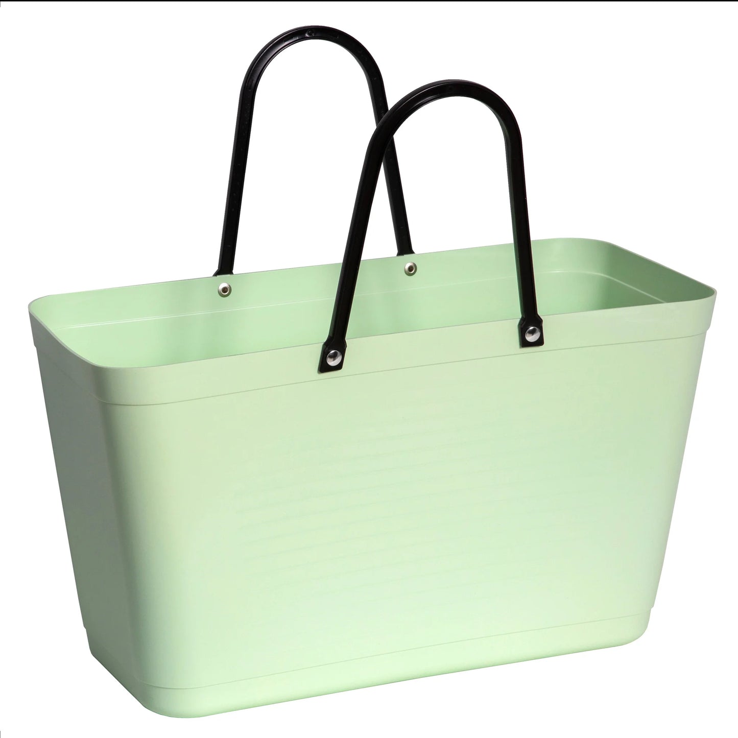 The light green Hinza Bag on a white background.