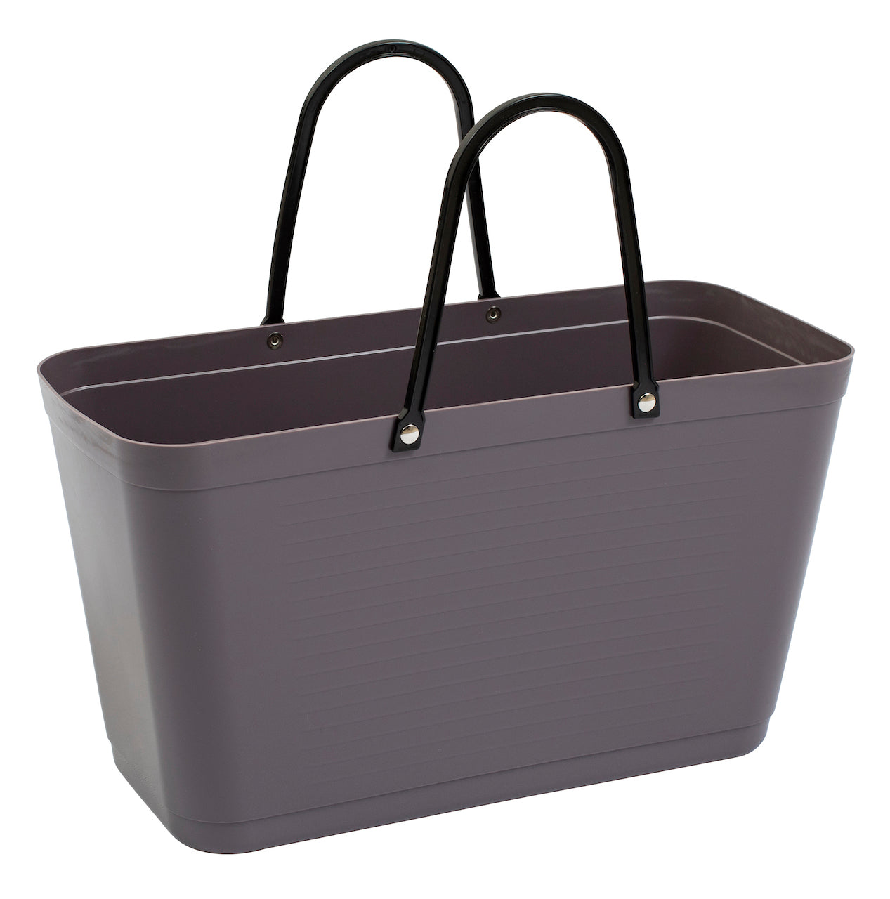 The large Hinza Bag in Plum on a white background. 