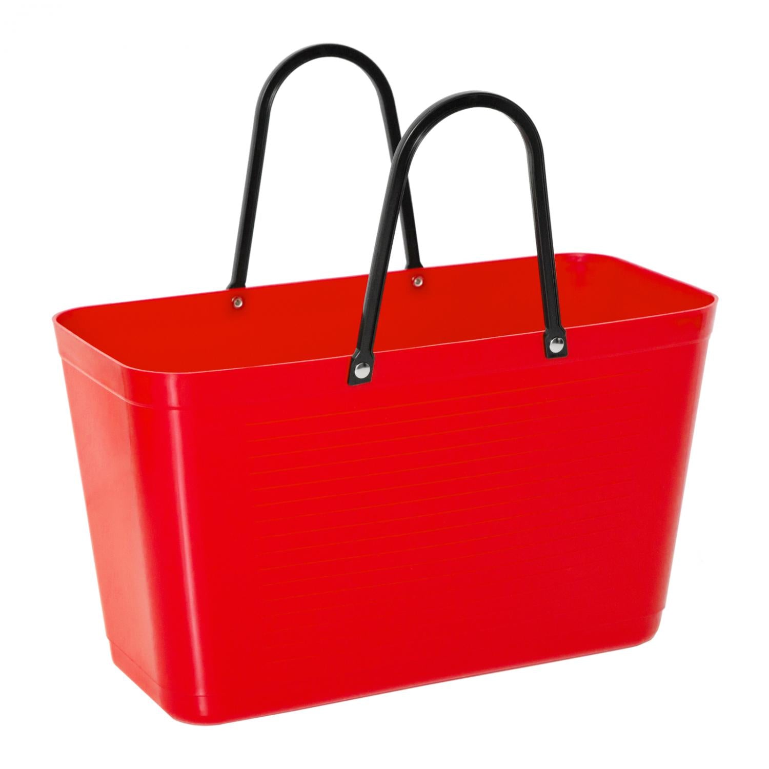 The large Hinza Bag in Red on a white background