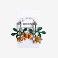 Crocheted Earrings | Lemon