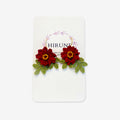Crocheted Earrings | Dahlia
