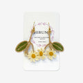Crocheted Earrings | Mountain Daisy