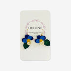 Crocheted Earrings | Pansy