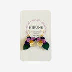 Crocheted Earrings | Pansy