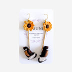 Crocheted Earrings | NZ Birds
