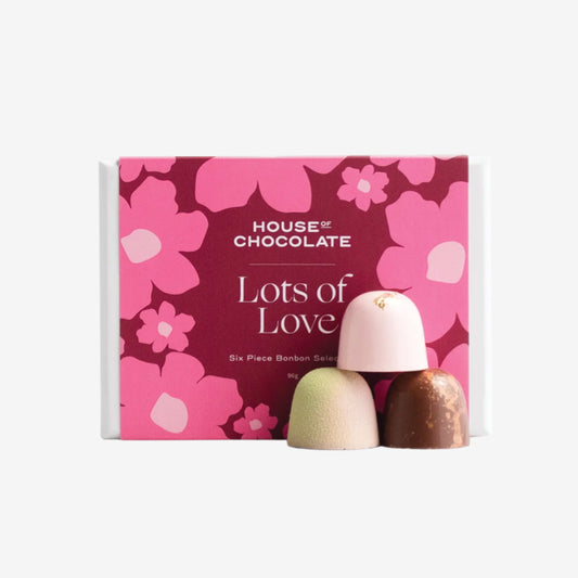 Six Piece 'Lots of Love' Bonbon Selection