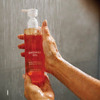 Adorned Xmas Shower Oil | 200ml | Pink Pepper & Vanilla Bean
