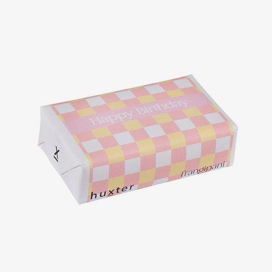 Soap | Happy Birthday | Pink / Yellow Checks