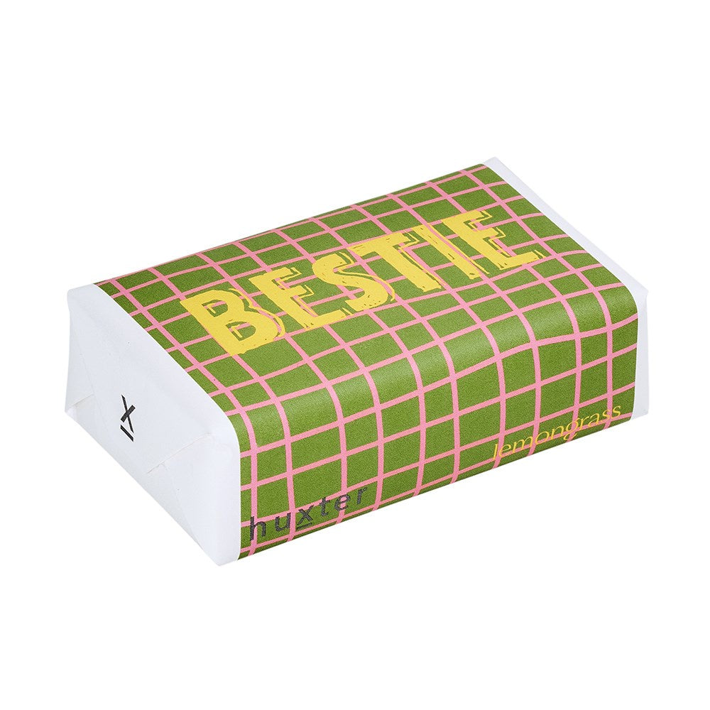 Soap | Bestie (pink / green grid)