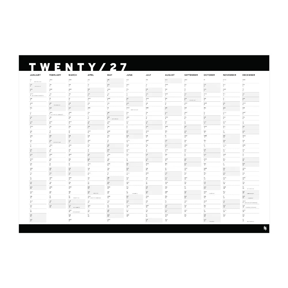 Wall Planner | 2027