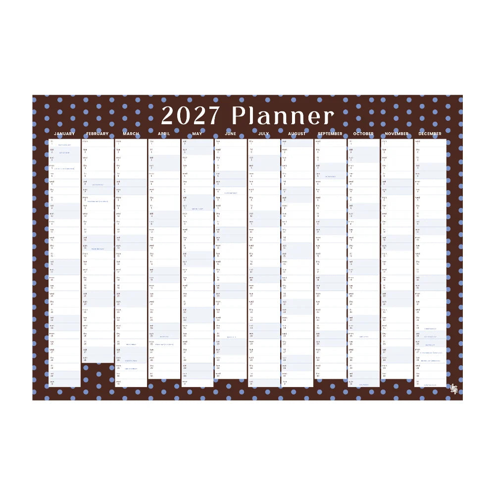 Wall Planner | 2027