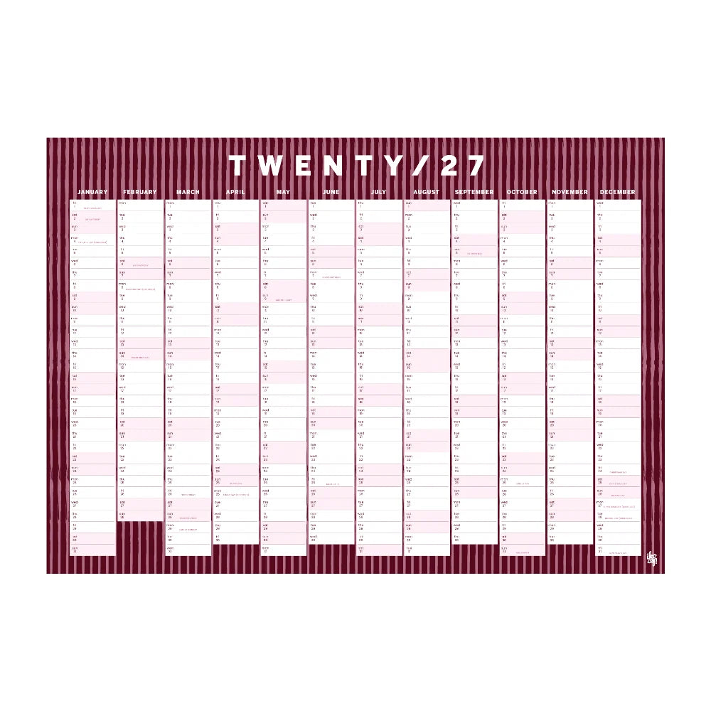 Wall Planner | 2027