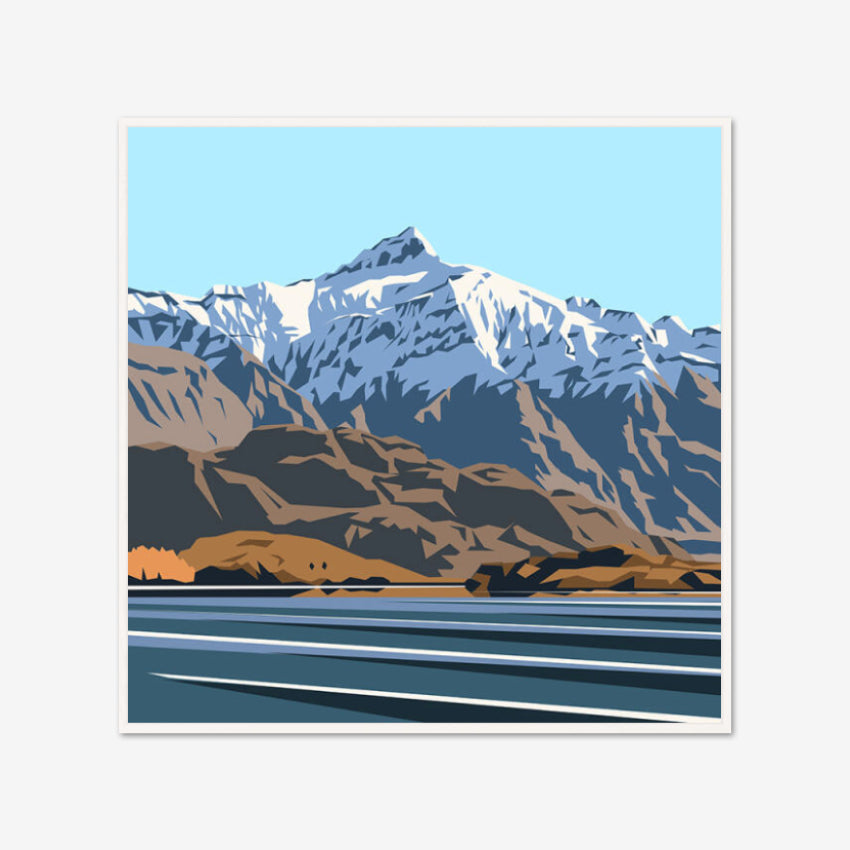 Black Peak | Box Framed