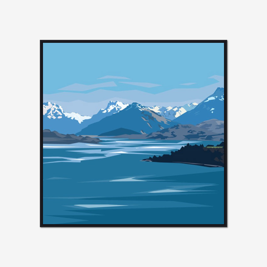 Lake Wakatipu | Box Frame
