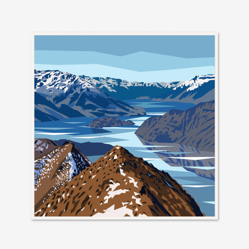 Roys Peak View | Box Frame