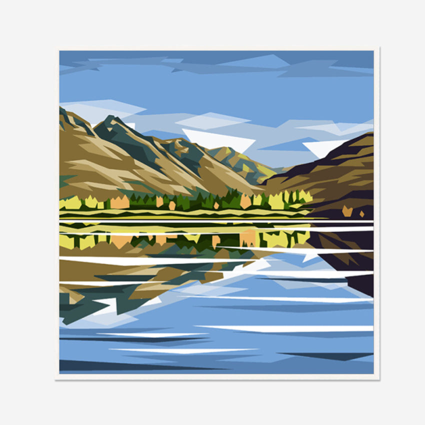 Lake Hayes, Queenstown | Box Frame