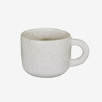 The JS Ceramics Ceramic Mug in Oatmeal on a blank background