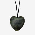 Pounamu Large Matt Heart | 9